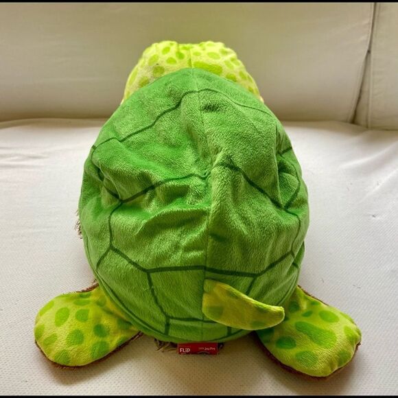 Flip-a-Zoo Tito Turtle & Hanna Hedgehog 2 in 1 Stuffed Animal Plush 18”. - Picture 14 of 14